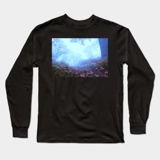 Foggy Woods Photograph Long Sleeve T-Shirt